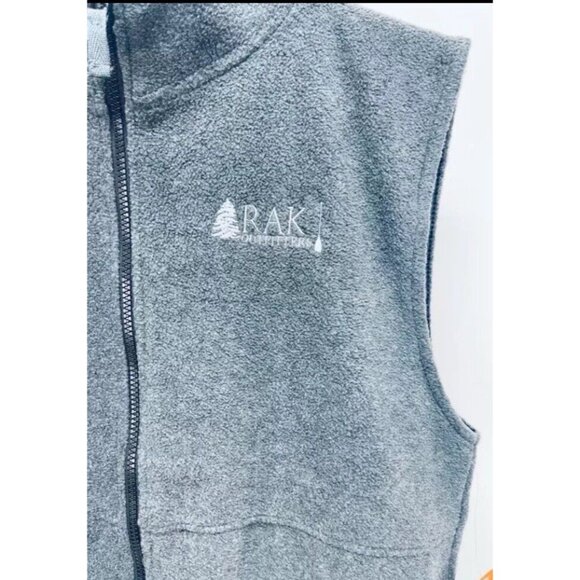 RAK Outfitters Sierra Pacific Jacket Sz S Men’s Outdoors Fleece Vest Grey - Picture 6 of 9